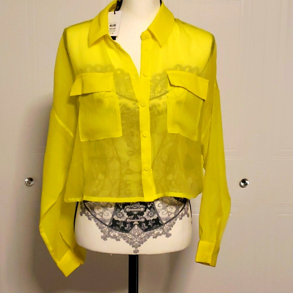 Design lab transparent shirt